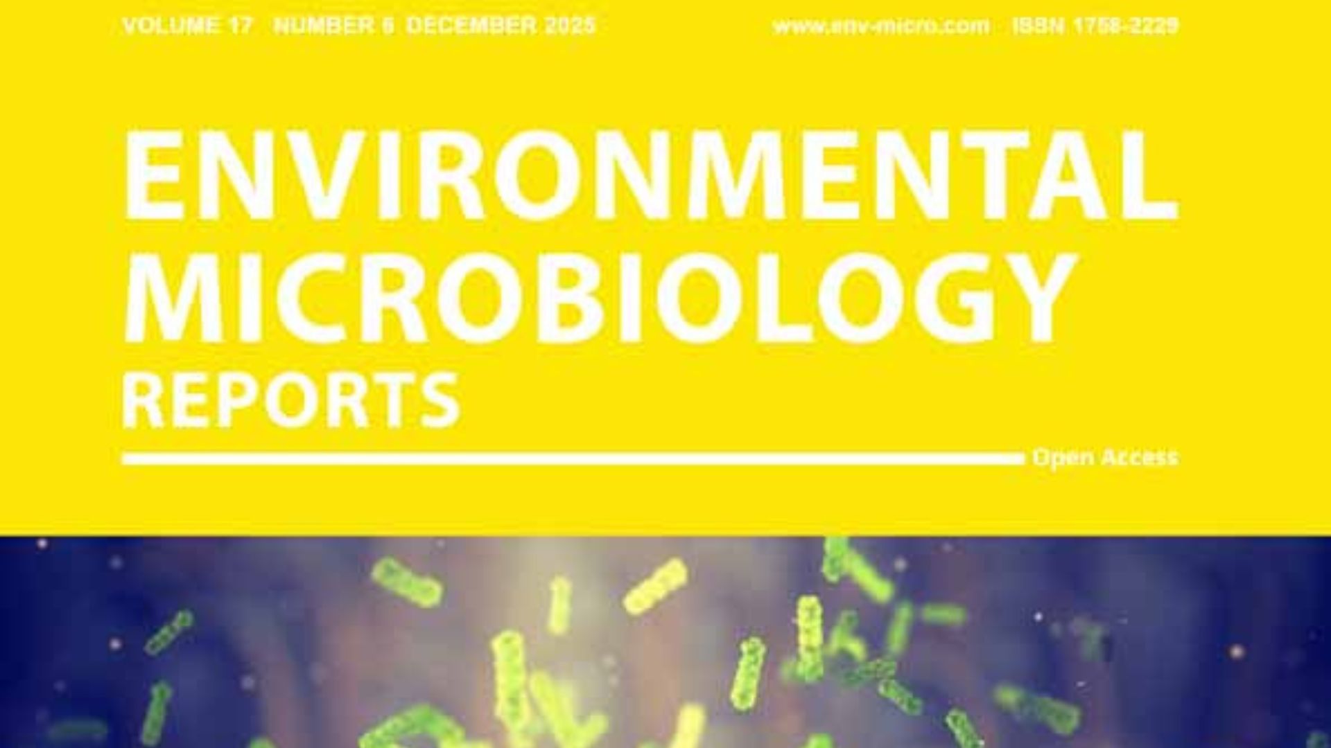 Environmental Microbiology Reports: Volume 17, Issue 6